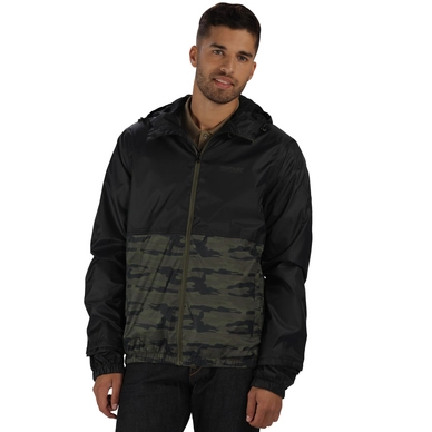Jas Regatta Mens Akka Black Olive Night