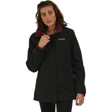 Jas Regatta Preya III 3 in 1 Schwarz Damen
