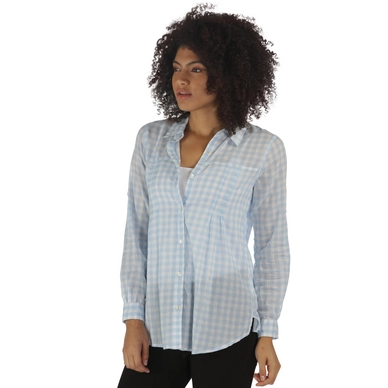 Bluse Regatta Mondara Powder Blue Gingham Damen