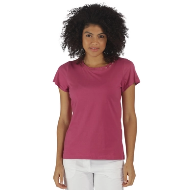 T-Shirt Regatta Femme Aleesha Rouge Violet