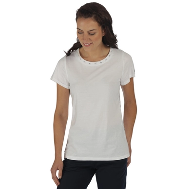 T-Shirt Regatta Aleesha Weiß Damen