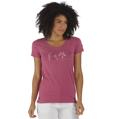 T-Shirt Regatta Filandra Rot Violett Damen