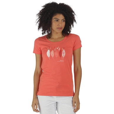T-Shirt Regatta Womens Filandra DeepSea Coral