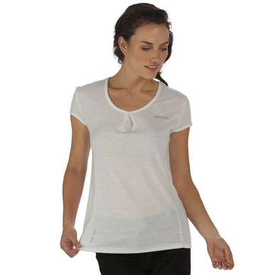 T-Shirt Regatta Limonite Weiß Damen