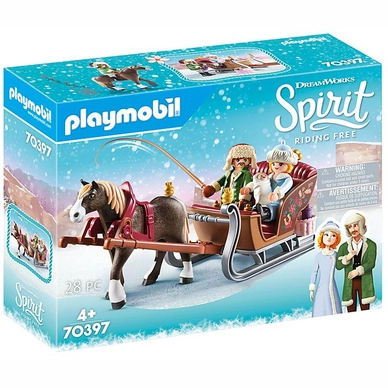 Playmobil Spirit Winter-Schlittenfahrt 70397