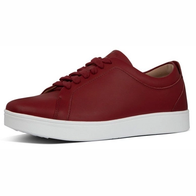 FitFlop Women Rally Sneakers Leather Maroon