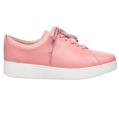 FitFlop Women Rally Sneakers Leather Warm Rose