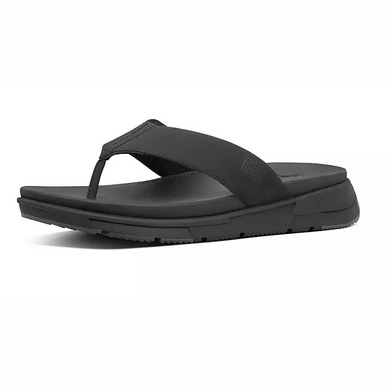 FitFlop Men Sporty Toe-Thong PU All Black