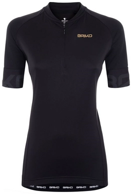 Fietsshirt Briko Classic Lady Jersey New Black