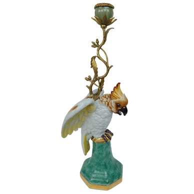 Kandelaar HD Living Cockatoo Blue 14,5 x 19 x 46 cm