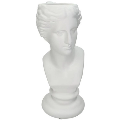 Bloempot HD Living Lady White 12 x 14,5 x 28,5 cm