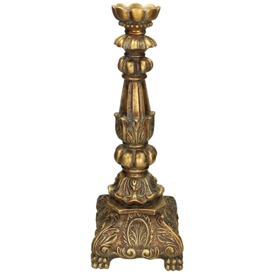 Kandelaar HD Living Baroque Gold 17 x 17 x 46 cm