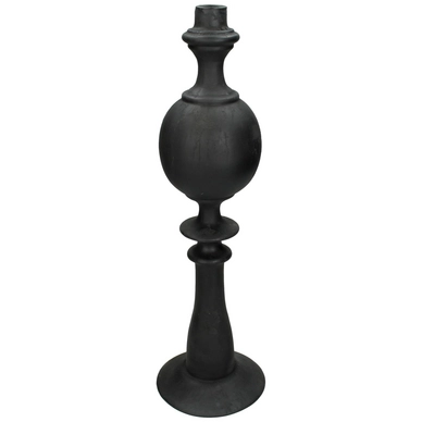 Kandelaar HD Living Black 13 x 13 x 44 cm