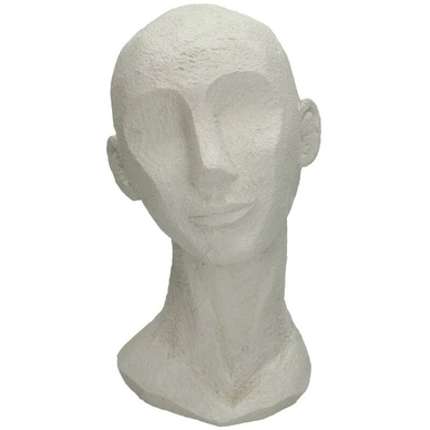 Ornament HD Living Head White 15,5 x 17,5 cm