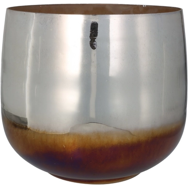 Kandelaar HD Living Silver 27 x 27 x 27 cm