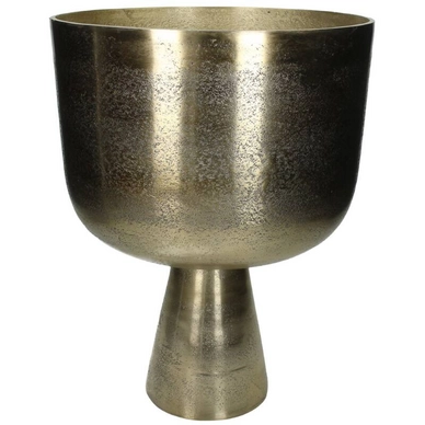 Bloempot HD Living Gold 29 x 29 x 39 cm