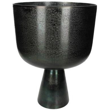 Bloempot HD Living Black 29 x 29 x 39 cm