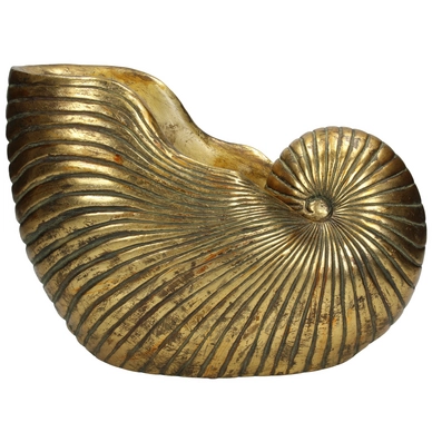 Bloempot HD Living Shell Gold 17,2 x 35,5 x 25 cm