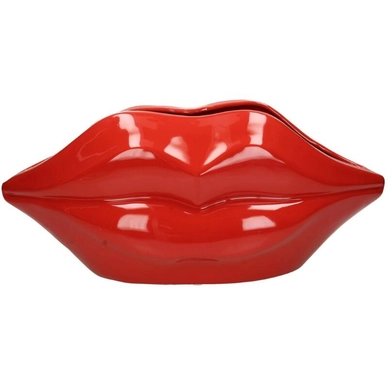 Bloempot HD Living Lips Red 22,5 x 49 x 21 cm