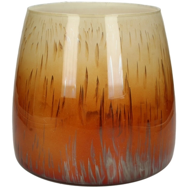 Kandelaar HD Living Orange 23 x 23 x 23 cm