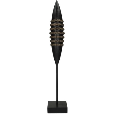 Ornament HD Living Statue Black 10 x 10 cm 22