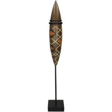 Ornament HD Living Statue Brown 10 x 10 cm 22