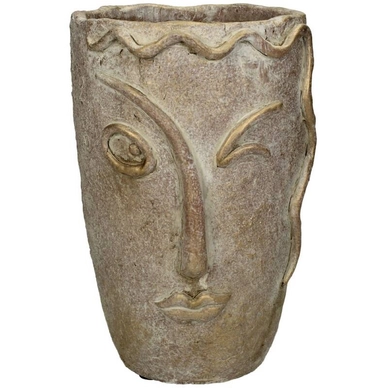 Bloempot HD Living Face Gold 14,5 x 15 x 22,5 cm