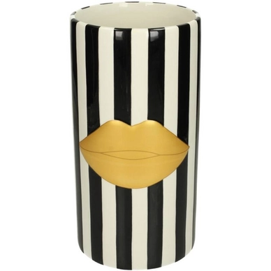 Bloempot HD Living Black 13 x 13 x 25 cm