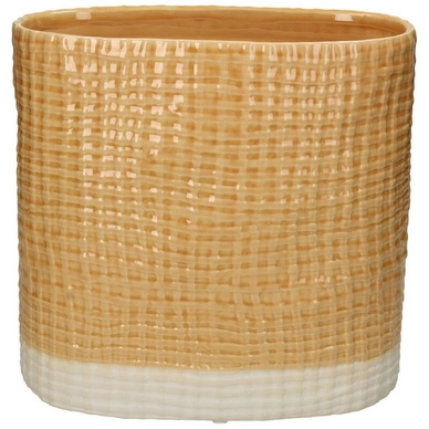 Bloempot HD Living Yellow 14,2 x 27 x 24,8 cm