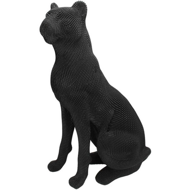 Ornament HD Living Leopard Black 17,5 x 31 cm