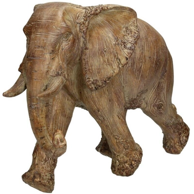 Ornament HD Living Elephant Brown 14,5 x 33 cm