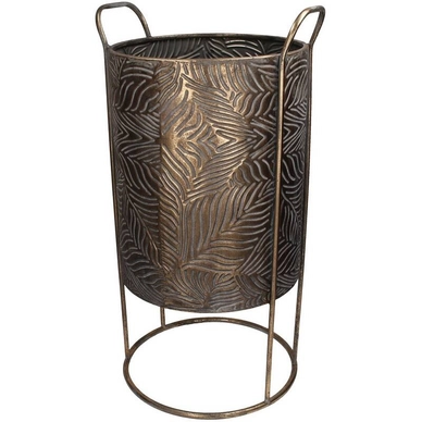Bloempot HD Living Gold 29,5 x 31,5 x 59 cm