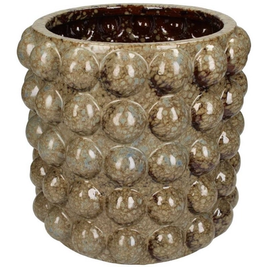 Bloempot HD Living Brown 24 x 24 x 23 cm