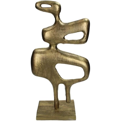 Ornament HD Living Sculpture Gold 10 x 20 cm