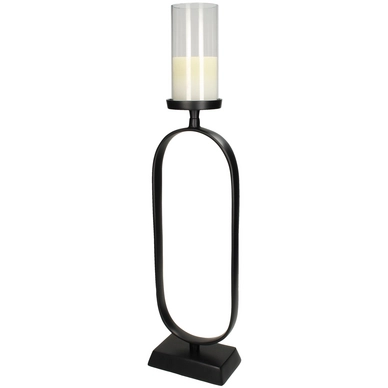 Kandelaar HD Living Black 9 x 15 x 61 cm