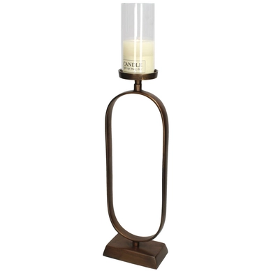 Kandelaar HD Living Bronze 9 x 15 x 61 cm