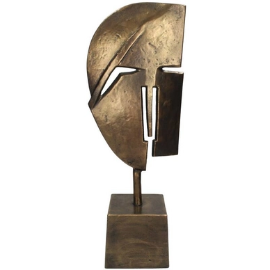 Ornament HD Living Face Abstract Gold 12 x 16 cm 22