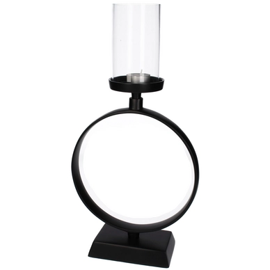 Kandelaar HD Living Black 9 x 22 x 44 cm