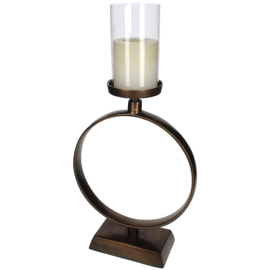 Kandelaar HD Living Bronze 9 x 22 x 44 cm