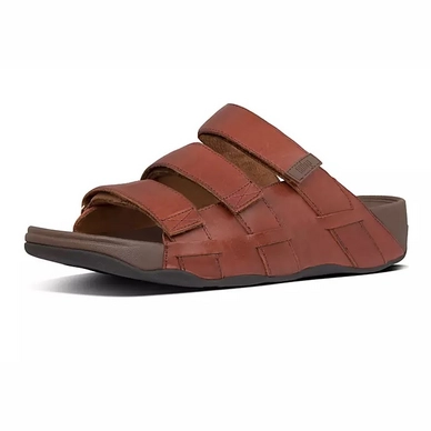 FitFlop Men Ethan Slide Dark Red