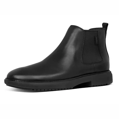 FitFlop Men Lamont Chelsea Boot Leather All Black