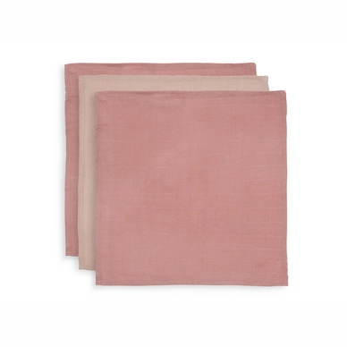 Lingettes Lavables Jollein Bamboe Pale Pink (3-pièces)