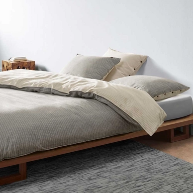 Housse de Couette Marc O'Polo Zann Silver Flanelle