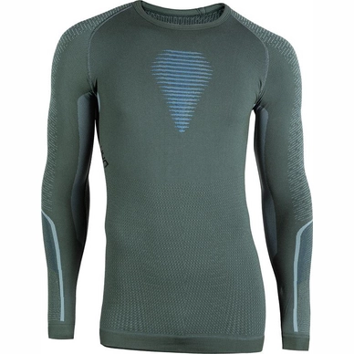 Unterziehshirt Uyn Visyon L/S Kombu Green Hunting Anthra Herren