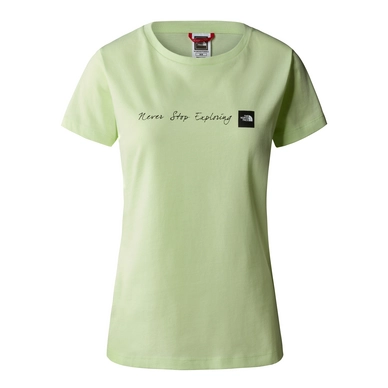 T-Shirt The North Face Women Never Stop Exploring Tee Lime Cream