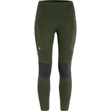 Legging Fjällräven Abisko Trekking Tights Pro Women Deep Forest Iron Grey