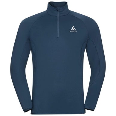 Longsleeve Odlo Mid Layer 1/2 Zip Berra Light Men Blue Wing Teal