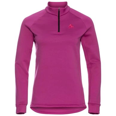Longsleeve Odlo Women Mid Layer 1/2 Zip Berra Festival Fuchsia