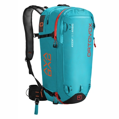 Sac à Dos Ski Ortovox Ascent 28 S Avabag Aqua (Compatible avec un Airbag)