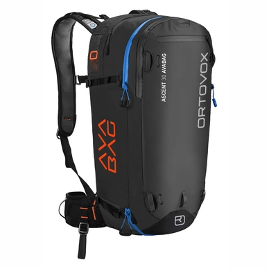 Sac à Dos Ski Ortovox Ascent 30 Avabag Black Anthracite (Compatible avec un Airbag)